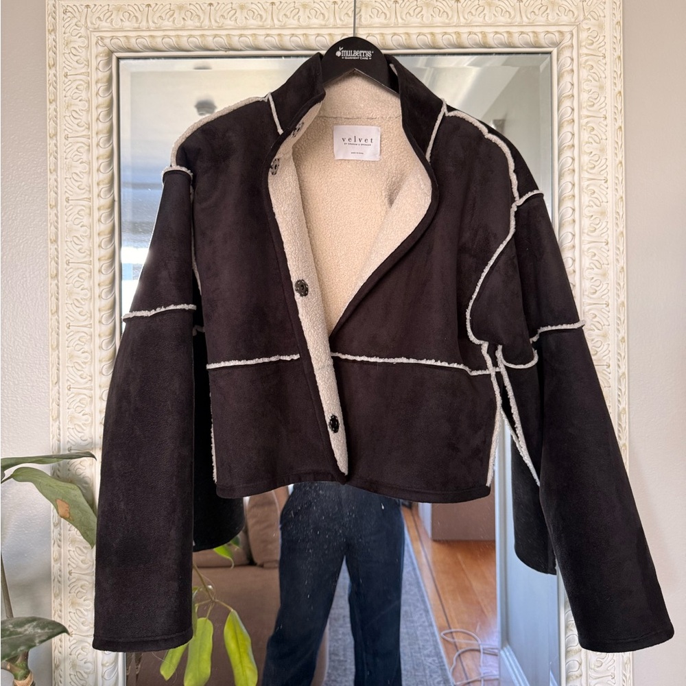 Kelly Reversible Sherpa Jacket